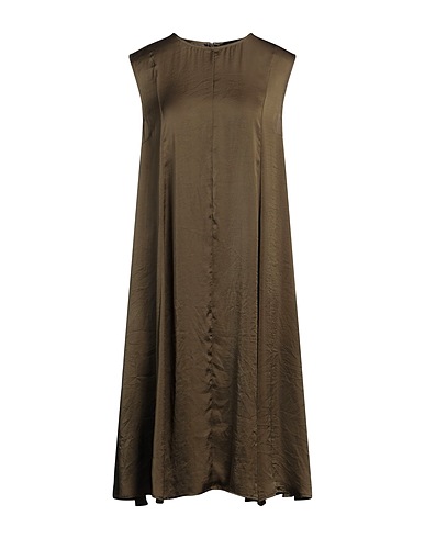COLLECTION PRIVĒE? Vestito midi Verde militare 100% Poliestere