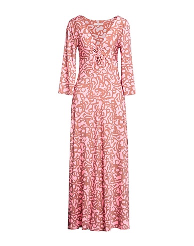 BEATRICE .B Long dress Pink 93% Polyester, 7% Elastane
