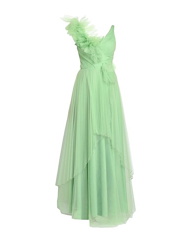 SOANI Long dress Light green 100% Polyester