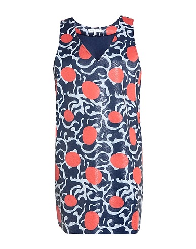 LA FILLE des FLEURS Short dress Blue 80% Polyamide, 20% Elastane