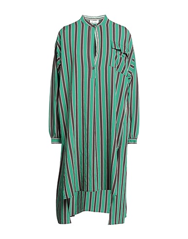 OTTOD'AME Vestito chemisier Verde 89% Viscosa, 11% Poliammide