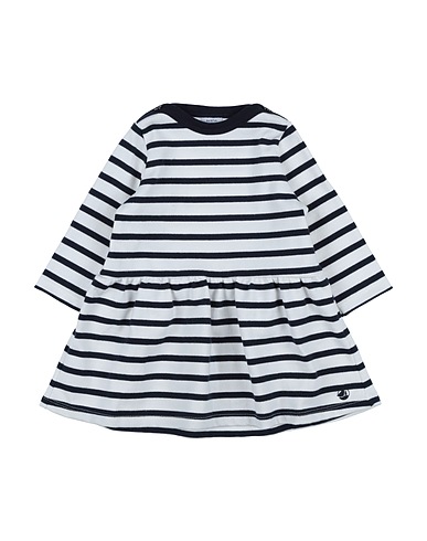 PETIT BATEAU Vestido para bebé  Midnight blue 100% Cotton