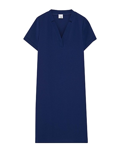 IRIS & INK Kleid für das Büro Blau 100% Polyester