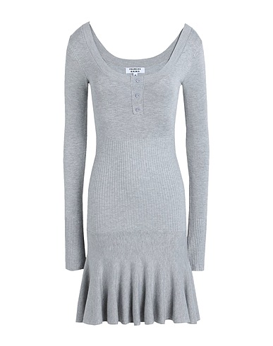 FRANKIES BIKINIS Short dress Claude Knit Dress
 Grey 80% Viscose, 20% Nylon