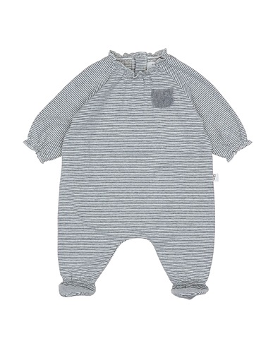 TEDDY & MINOU ベビーロンパース  グレー コットン 47% / アクリル 47% / ポリウレタン 6%