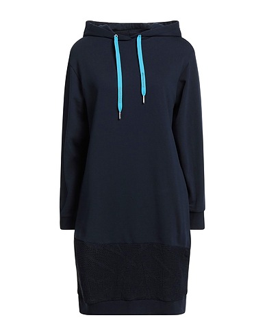 ARMANI EXCHANGE Short dress Midnight blue 60% Cotton, 40% Polyester, Viscose, Polyamide