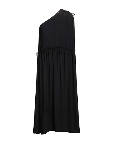 SUOLI Midi dress Black 100% Polyester
