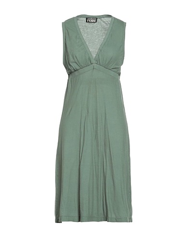 GIANFRANCO FERRE' Midi dress Military green 100% Cotton