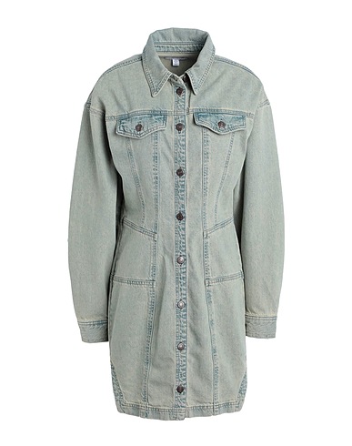 TOPSHOP Denim dress Blue 100% Cotton