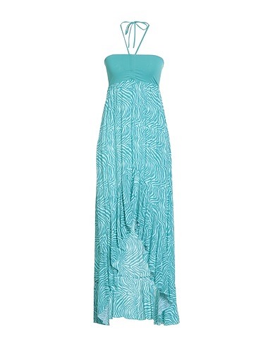 IU RITA MENNOIA Vestito corto Turchese 100% Viscosa