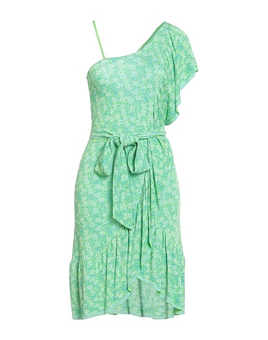 NOCOLD Vestito midi Verde chiaro 100% Viscosa