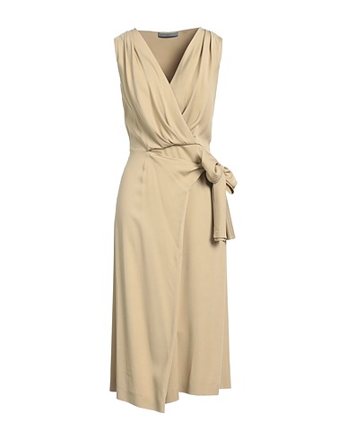 ALBERTA FERRETTI Vestito midi Verde salvia 96% Viscosa, 4% Elastan