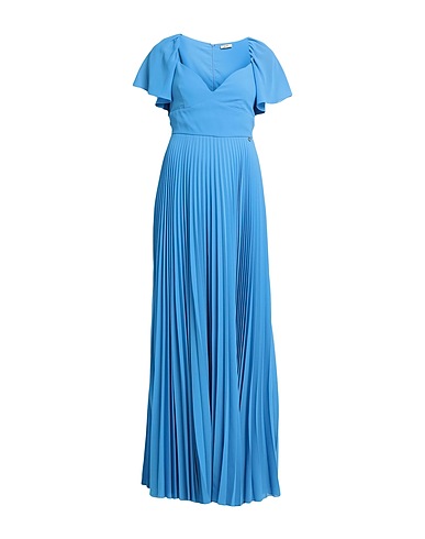 LIU •JO Long dress Pastel blue 100% Polyester