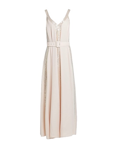 SPELL by ACCESS FASHION Long dress Beige 100% Polyester