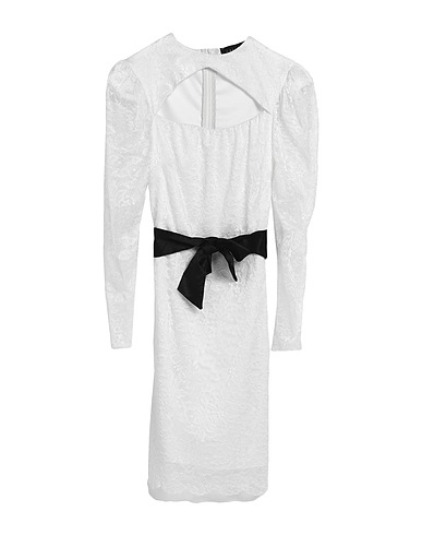 GAëLLE Paris Short dress Ivory 70% Viscose, 30% Polyamide