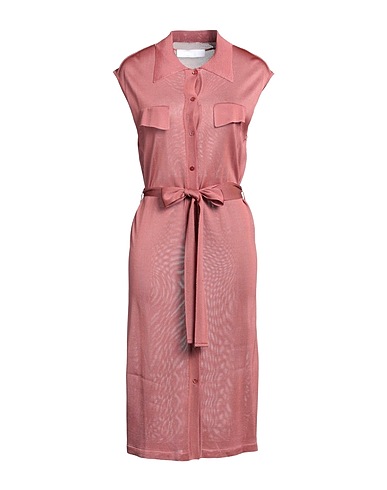 DROMe Midi dress Antique rose 100% Viscose