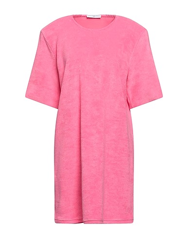 MVP WARDROBE Vestito corto Rosa 80% Cotone, 20% Poliestere