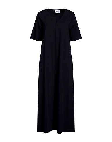 ALPHA STUDIO Midi dress Midnight blue 95% Cotton, 5% Elastane
