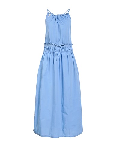 ATTIC AND BARN Long dress Light blue 100% Cotton