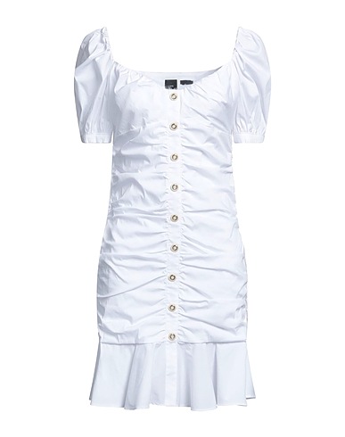PINKO Tubino Bianco 79% Cotone, 18% Poliammide, 3% Elastan