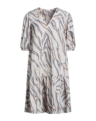 VIOLANTI Short dress Beige 100% Polyester