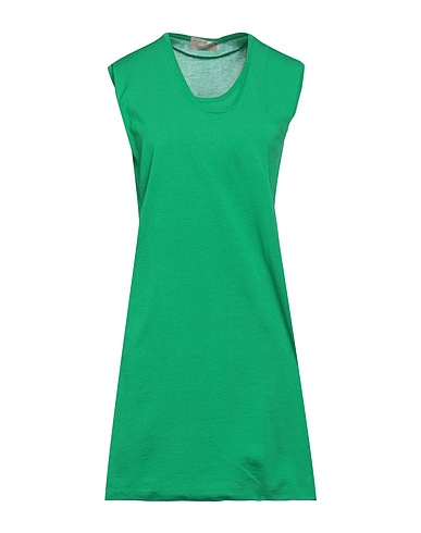 DRUMOHR Vestito corto Verde 100% Cotone