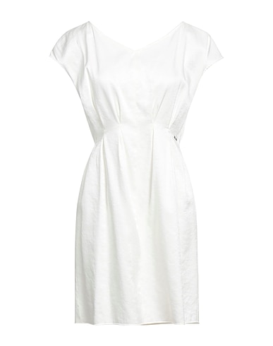 ARMANI EXCHANGE Short dress White 75% Viscose, 25% Polyamide