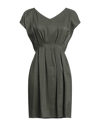 ARMANI EXCHANGE Short dress Military green 75% Viscose, 25% Polyamide