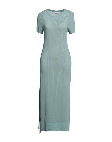 BEATRICE .B Vestito estivo Verde salvia 80% Viscosa, 20% Poliammide