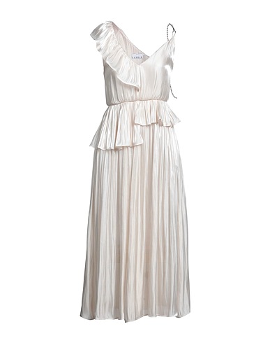 SFIZIO STUDIO Midi dress Ivory 100% Polyester