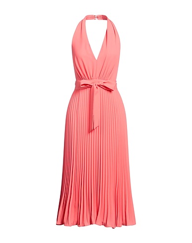 MARCIANO by GUESS Midi dress Coral 100% Polyester