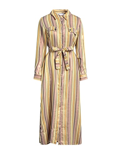 BRAND UNIQUE Midi dress Marigold 77% Viscose, 23% Silk