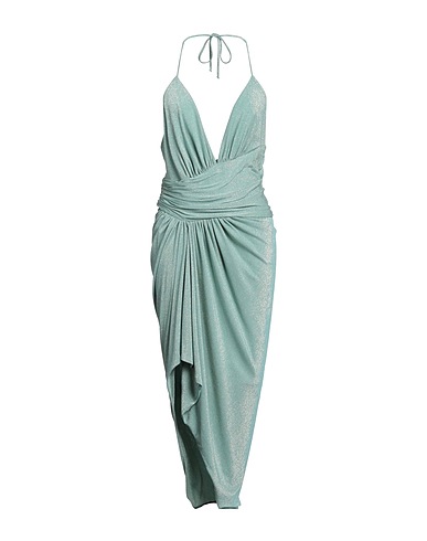 ALEXANDRE VAUTHIER Short dress Light green 66% Viscose, 15% Metallic Polyester, 15% Polyamide, 4% Elastane