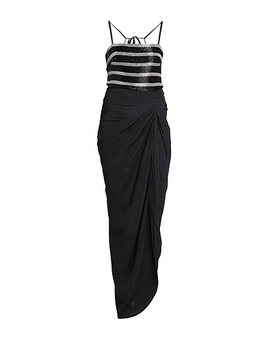 PINKO Long dress Black 100% Viscose