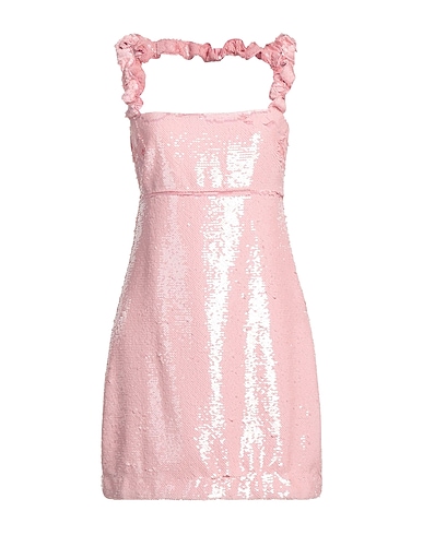 GANNI Sequin dress Pink 100% Recycled polyester