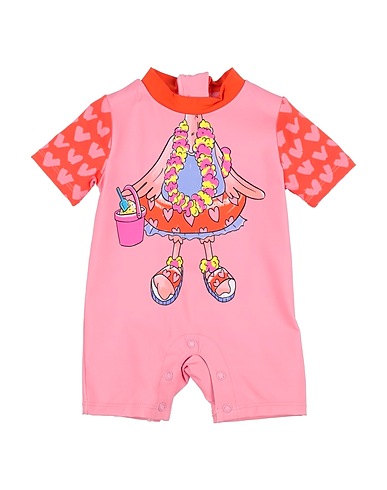 STELLA McCARTNEY KIDS Baby jumpsuit Pink 78% Polyamide, 22% Elastane