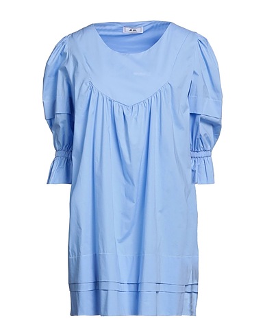 JIJIL Short dress Azure 97% Cotton, 3% Elastane