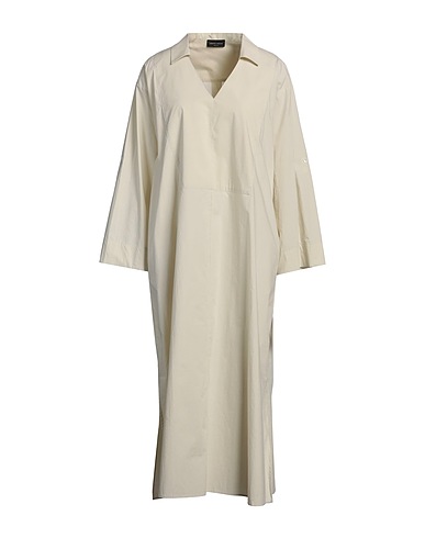 ROBERTO COLLINA Long dress Beige 100% Cotton