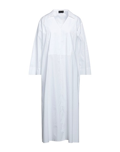 ROBERTO COLLINA Long dress White 100% Cotton