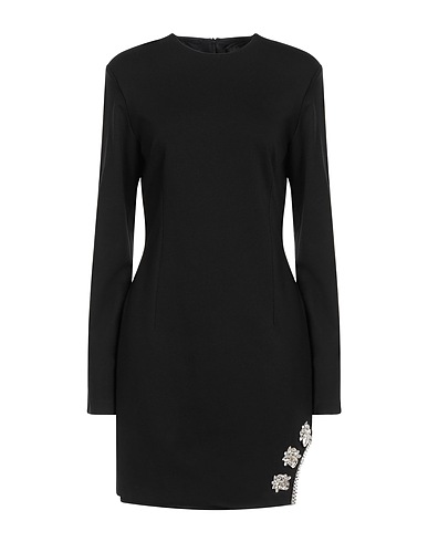 GAëLLE Paris Sheath dress Black 68% Viscose, 27% Polyamide, 5% Elastane