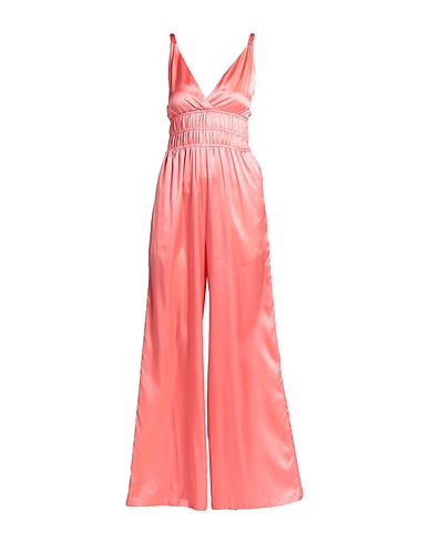 SEMICOUTURE Overalls & Latzhosen Lachs 96% Seide, 4% Elastan