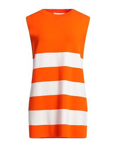 KAOS Short dress Orange 72% Viscose, 28% Polyester