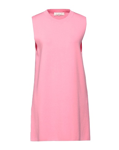 KAOS Short dress Pink 72% Viscose, 28% Polyester