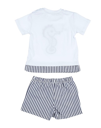BEBEBO' Baby co-ord  White 95% Cotton, 5% Elastic fibres