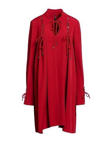 PLEIN SUD Short dress Red 90% Polyester, 10% Elastane