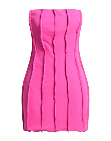 LES BOURDELLES DES GARÇONS Elegant dress Fuchsia 95% Polyester, 5% Elastane