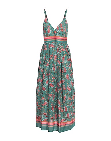 LIU •JO Vestito estivo Verde 100% Cotone