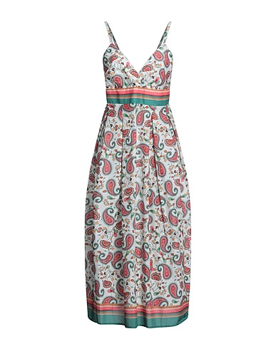 LIU •JO Midi dress White 100% Cotton