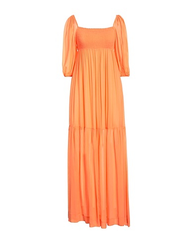ANIYE BY Langes Kleid Mandarine 100% Viskose