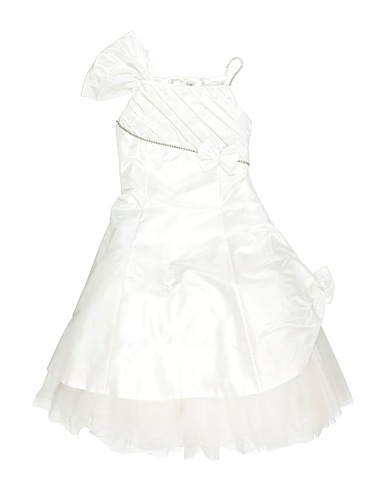 MODÌ COLLEZIONE Kleid Weiß 100% Polyester
